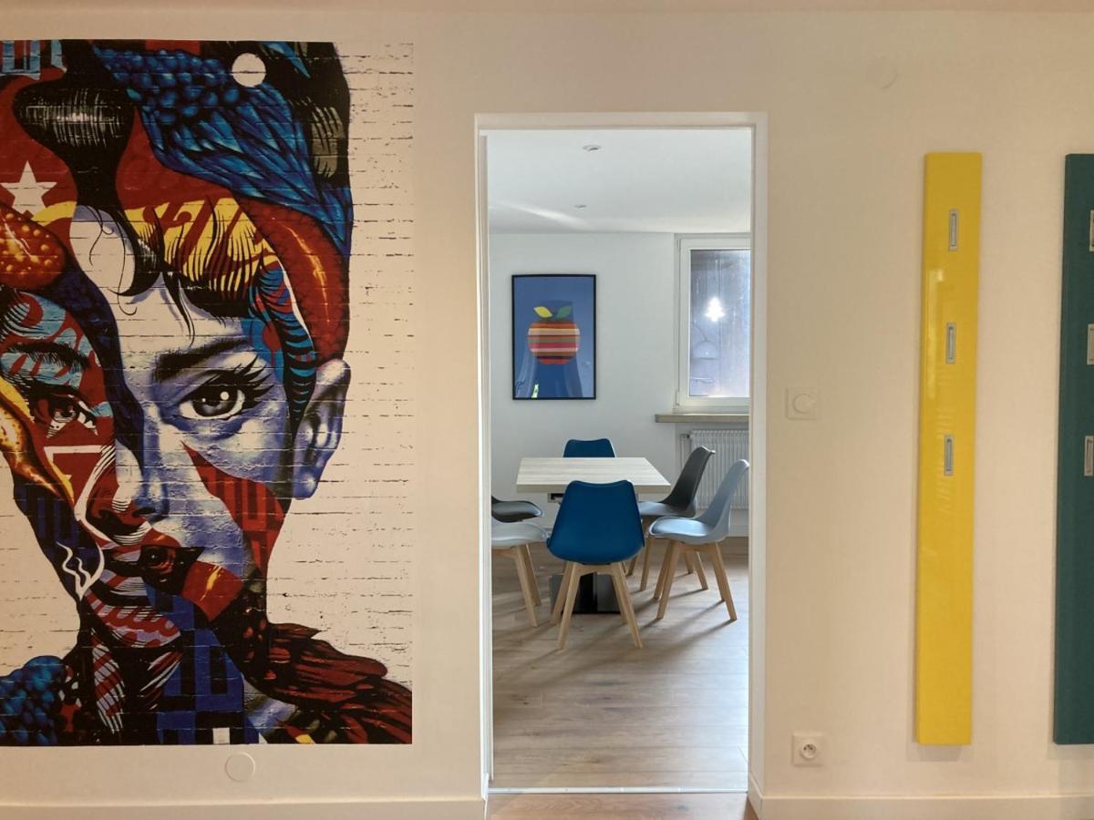 Art & Bretzel Leilighet Ribeauvillé Eksteriør bilde